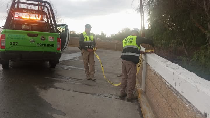 SEGURIDAD VIAL DE SOLEDAD INFORMA DE CIERRES EN EL RÍO SANTIAGO