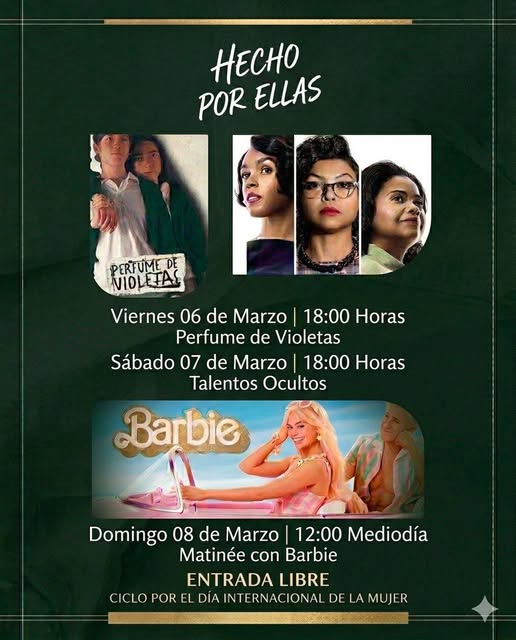 Soledad impulsa el cine con el ciclo “Hecho por Ellas”