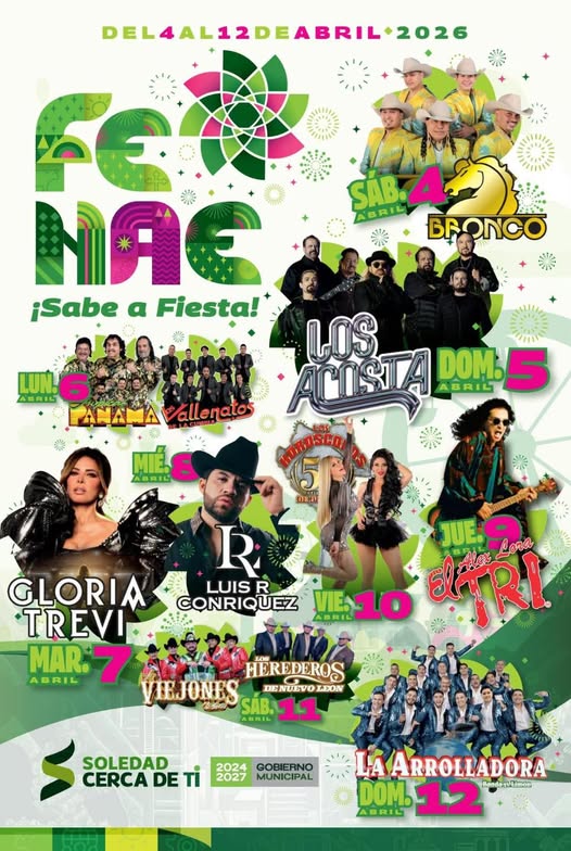 ¡FENAE 2026 PRESENTA SU CARTELERA MUSICAL Y ACTIVIDADES!