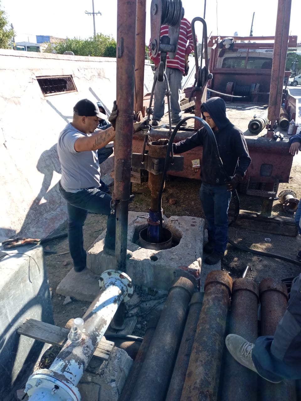 Volvió a operar el Pozo del Polvorín