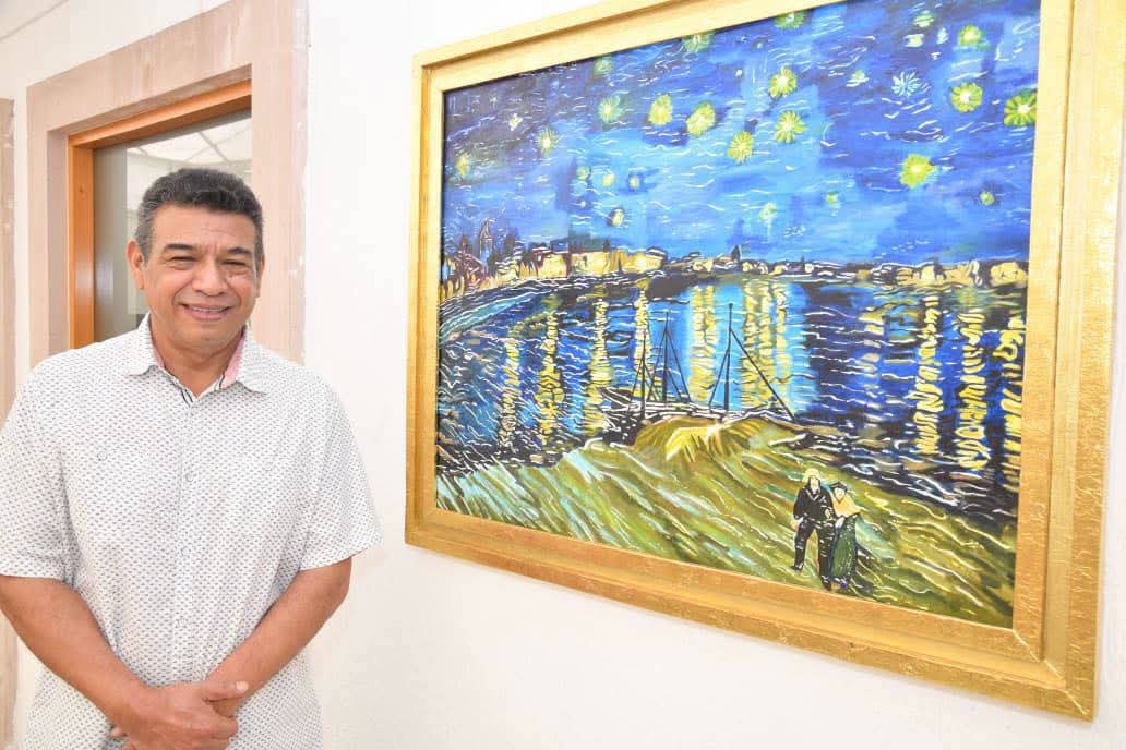 El arte ya se vive en la Presidencia Municipal de Soledad.