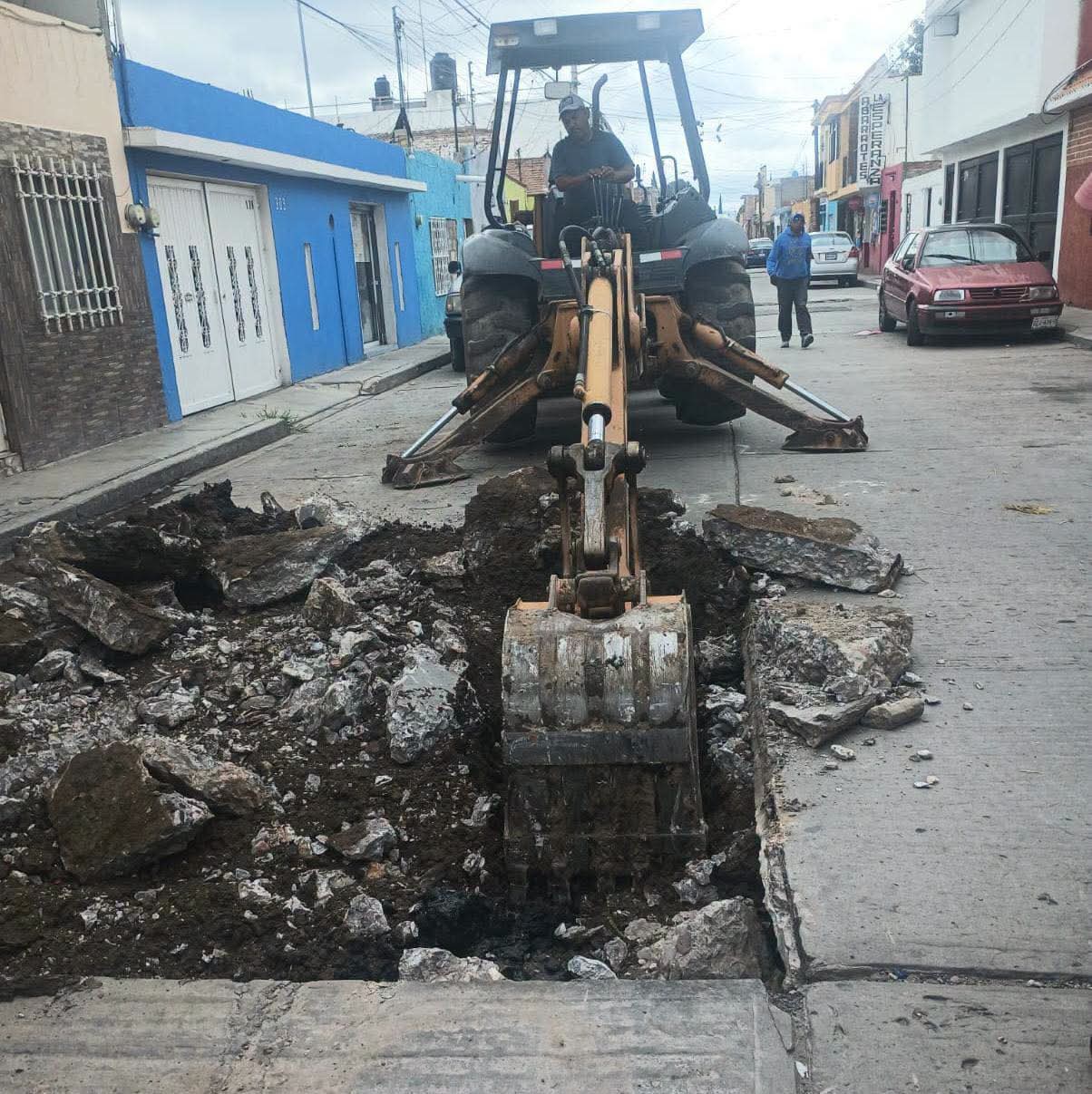Seguimos mejorando las calles de Soledad