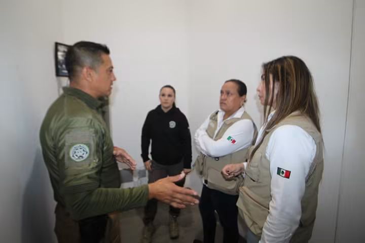 La Guardia Civil Municipal de Soledad recibió a personal de la Comisión Estatal de Derechos Humanos